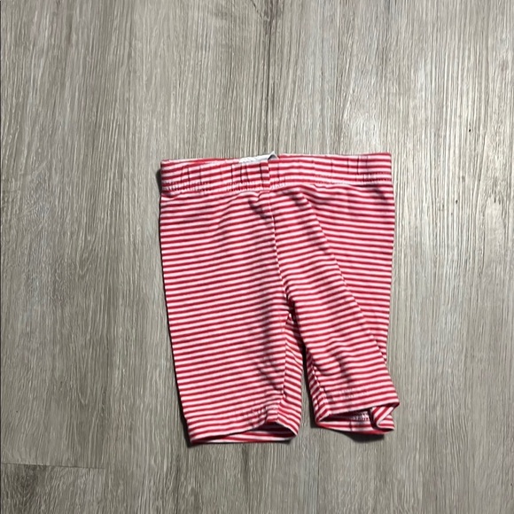 4/$20 Carters Red and White Striped Shorts - Picture 1 of 1